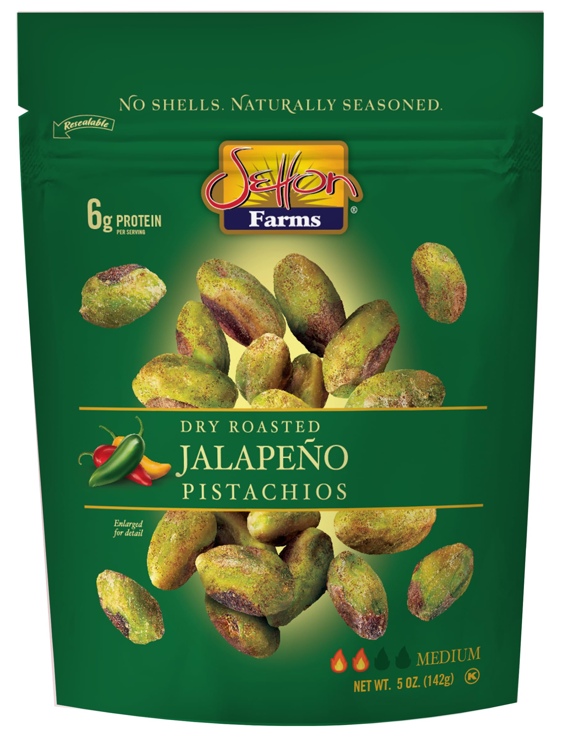 Amazon.com : Setton Farms Naturally Seasoned Pistachio Kernels
